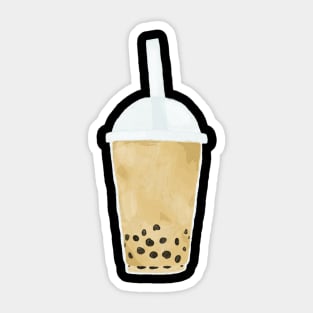 Brown Sugar Boba Tea Sticker